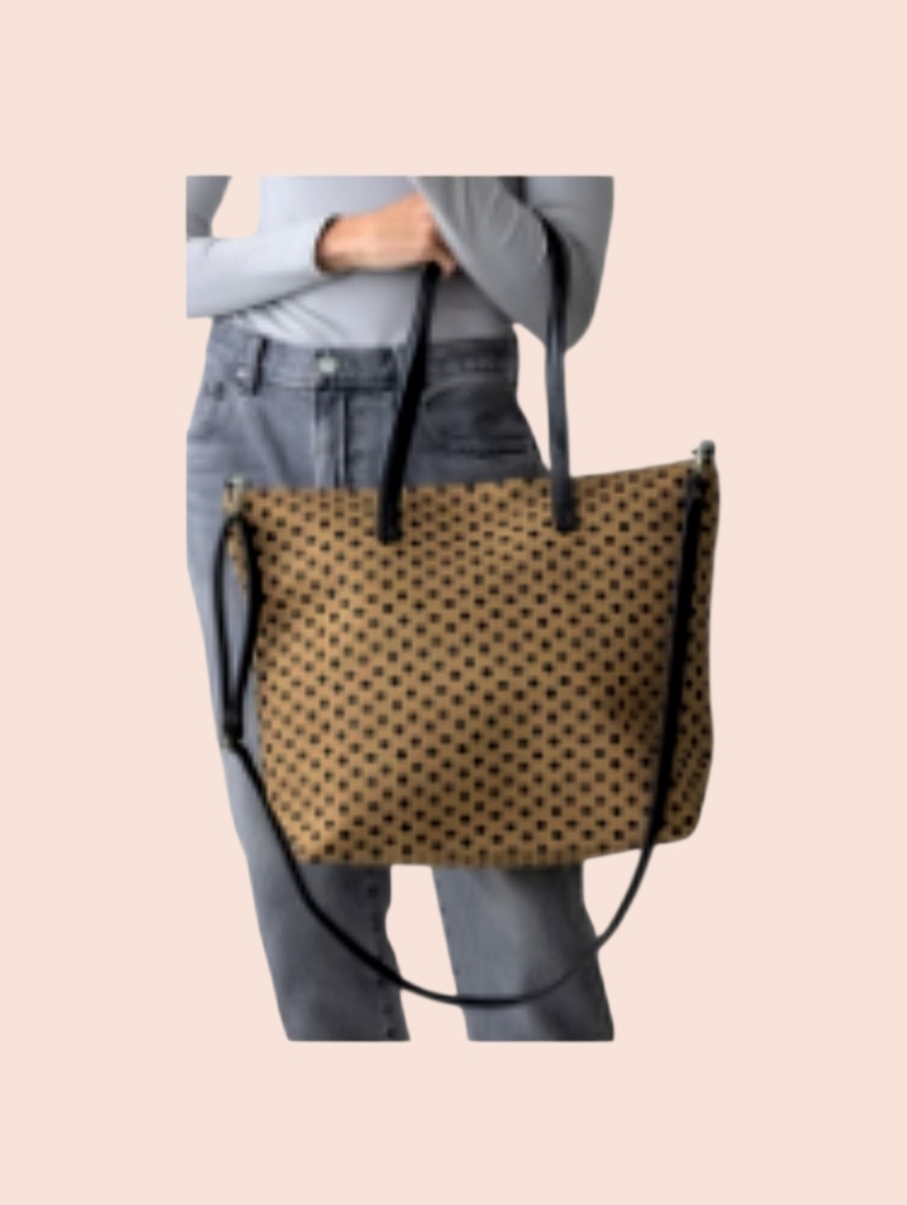 Polka Dot Tote Bag